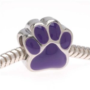 Pandora Purple Paw Charm