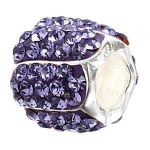 Pandora Purple Petals Charm