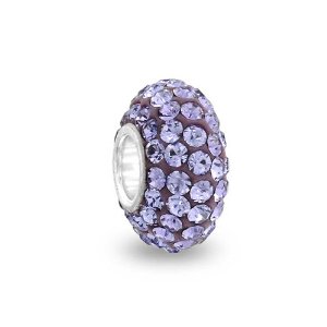 Pandora Purple Swarovski Crystal Charm image