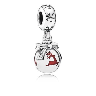 Pandora REINDEER PENDANT SANTA Charm