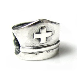 Pandora RN Nurse Cap Charm image