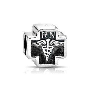 Pandora RN Nurse Cross Charm image