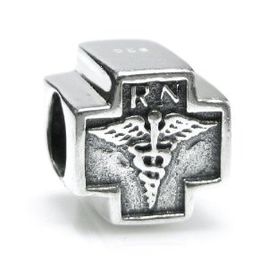 Pandora RN Registered Nurse Cross Charm image