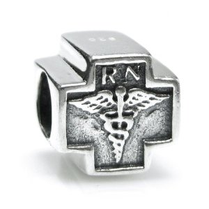 Pandora RN Registered Nurse Cross Charm