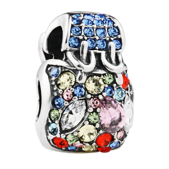 Pandora Rabbit Rhinestones Charm