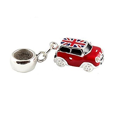 Pandora Red Mini Cooper Car Charm image