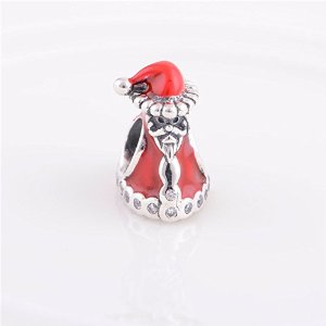 Pandora Red Santa Claus Charm