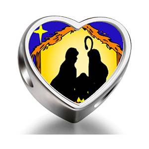 Pandora Religion Nativity Photo Love Charm image