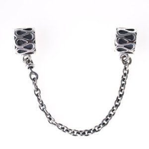 Pandora Safety Chain With Stoppers Charm