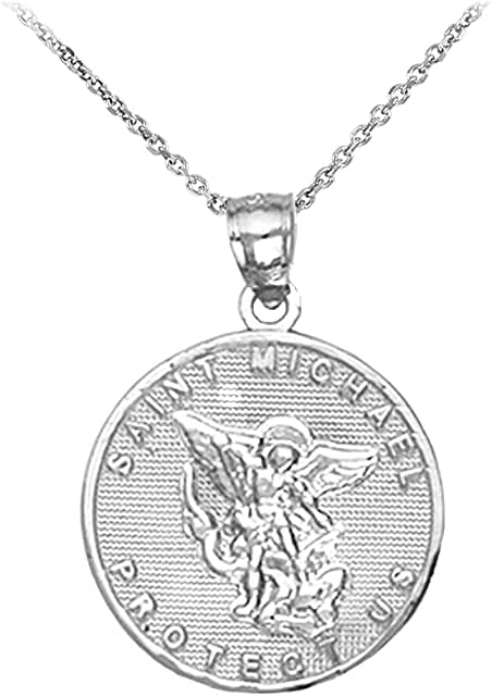 Pandora Saint Michael Medal Steel Chain Charm