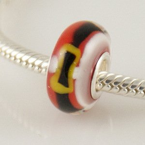 Pandora Santas Belt Glass Charm image