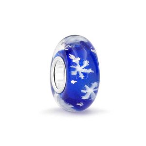 Pandora Sapphire Snowflake Glass Charm image