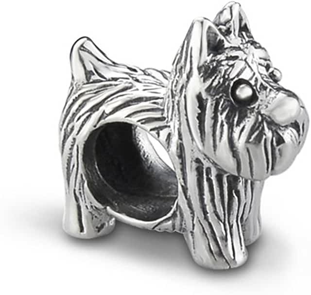 Pandora Scottie Silver Charm image