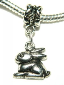 Pandora Silver Bunny Rabbit Charm