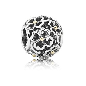 Pandora Silver Clover Leaves Charm