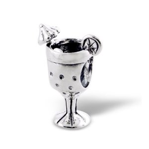 Pandora Silver Cocktail Drink Charm image