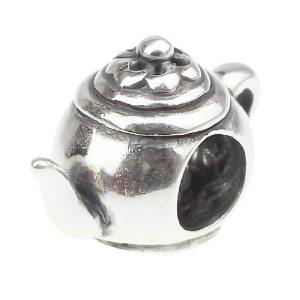 Pandora Silver Coffee Kettle Charm