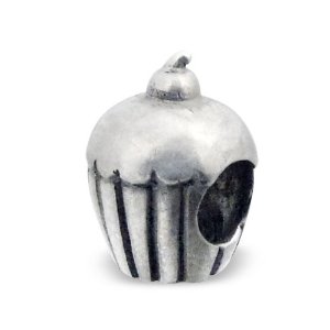 Pandora Silver Cupcake Cherry Charm