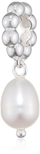 Pandora Silver Drop Pearl Charm