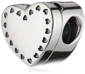 Pandora Silver Heart Box Charm