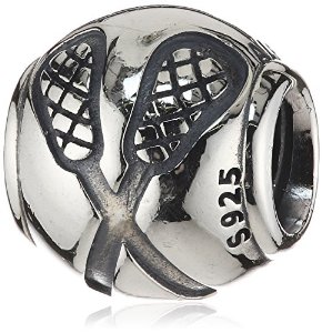 Pandora Silver Lacrosse Charm image