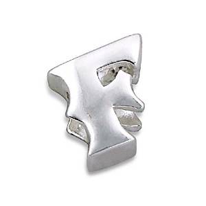 Pandora Silver Letter F Charm