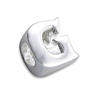 Pandora Silver Letter G Charm image