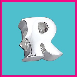 Pandora Silver Letter R Charm