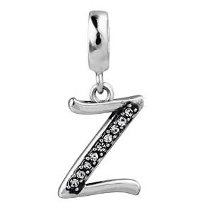 Pandora Silver Letter Z Charm