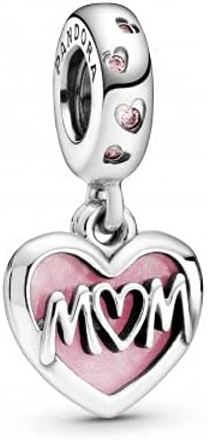 Pandora Silver Mum Heart Charm image