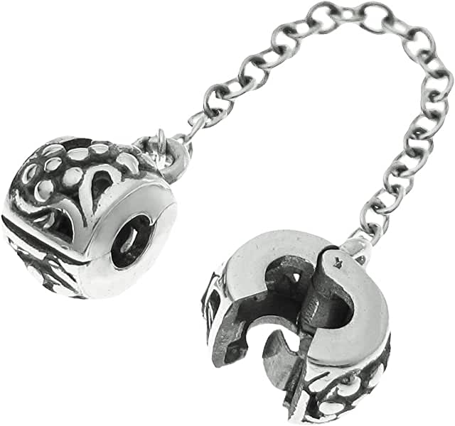 Pandora Silver Plated Clip Stop Stoppers Charm