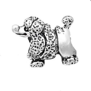 Pandora Silver Poodle Dog Charm image