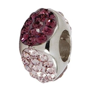 Pandora Silver Purple Cubic Swarovski Charm image