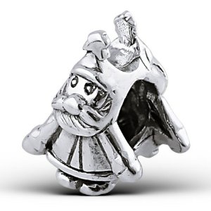 Pandora Silver Santa Claus Charm image