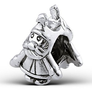 Pandora Silver Santa Claus Charm