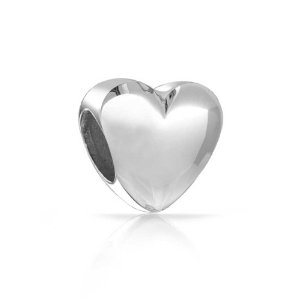 Pandora Silver Shining Heart Charm