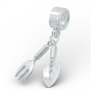 Pandora Silver Shovel Charm image