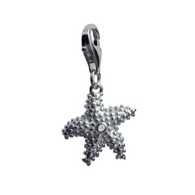 Pandora Silver Starfish Clip On Charm image