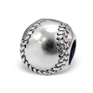 Pandora Silver Tennis Ball Cricket Charm