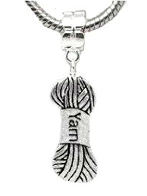 Pandora Silver Tone Yarn Charm image