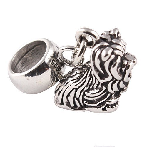 Pandora Silver Yorkshire Terrier Dog Charm