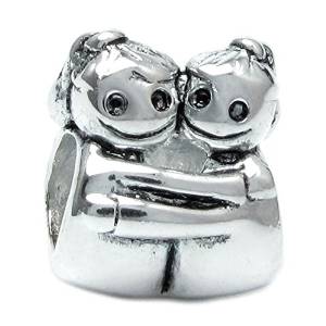 Pandora Sisters Hug Family Charm