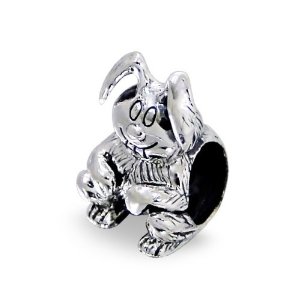 Pandora Sitting Bunny Rabbit Charm image