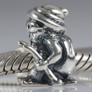 Pandora Skier Charm