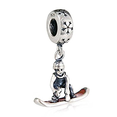 Pandora Skis Pendant Charm