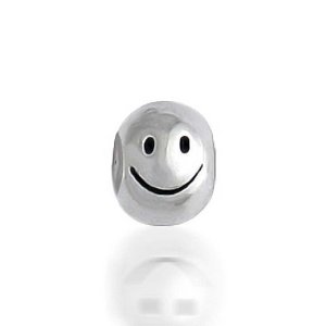 Pandora Smiley Face Barrel Charm image