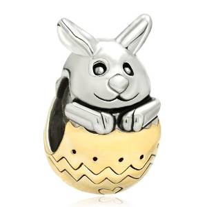 Pandora Smiling Rabbit Charm