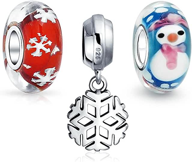 Pandora Snowflake Silver Clip Charm