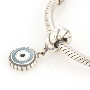 Pandora Solid Dangle Bulls Eye Charm