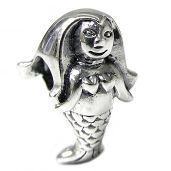 Pandora Solid Silver Mermaid Charm image